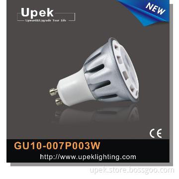 High power GU10 led spotlight 5w